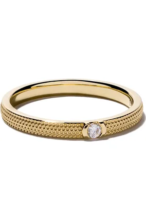 De Beers 18kt yellow gold Azulea diamond band