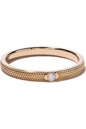 De Beers 18kt rose gold Azulea diamond band