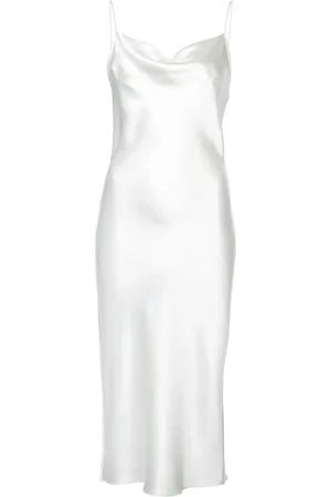 FLEUR DU MAL Cowl neck slip dress