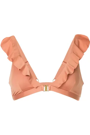 Duskii Bikini top Spritz con volantes