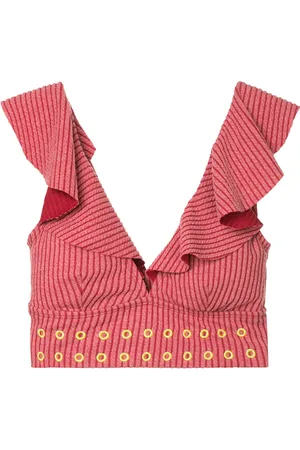Duskii Bikini top Venice con volantes