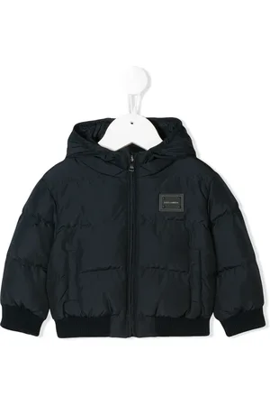 Dolce & Gabbana Padded logo coat