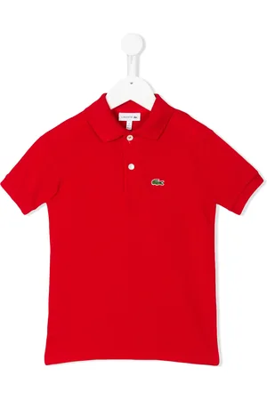 Lacoste Logo embroidery polo shirt