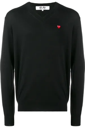 Comme des Garçons Suéter con logo en contraste