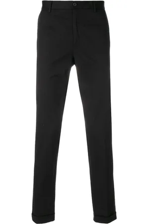 Dolce & Gabbana Pantalones chinos con etiqueta del logo
