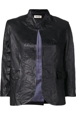 Zadig & Voltaire Chamarra con efecto arrugado