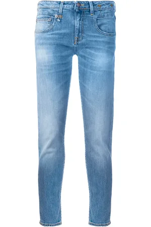 R13 Skinny cropped jeans