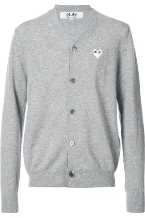 Comme des Garçons Logo badge cardigan