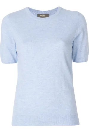 N.PEAL Cashmere round neck T-shirt