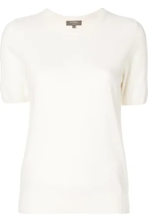 N.PEAL Cashmere round neck T-shirt