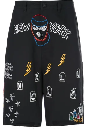 HACULLA Bermudas Nocturnal con diseño tejido