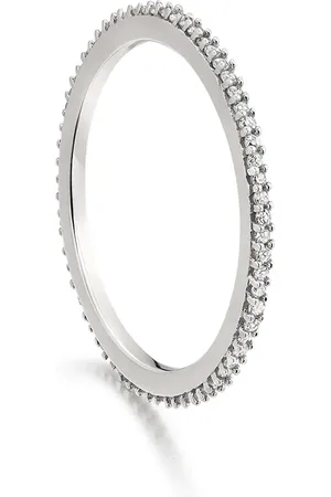 Monica Vinader Anillo Eternity con diamantes