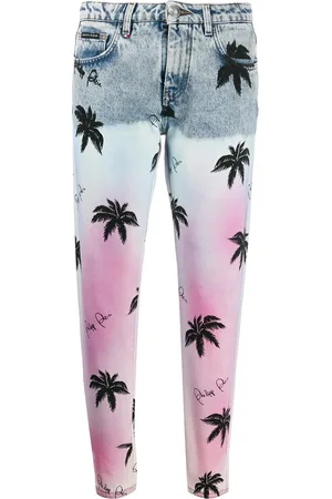 Philipp Plein Jeans boyfriend estampados