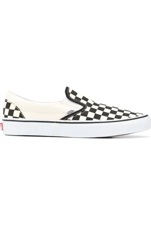 Vans Tenis slip-on a cuadros