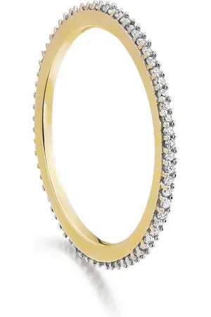 Monica Vinader Anillo GP Eternity con diamantes