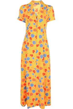 LHD Vestido largo con estampado floral
