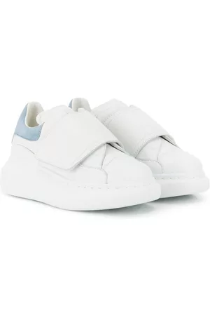 Alexander McQueen Zapatos de vestir - Tenis con suela ancha y cierre autoadherente