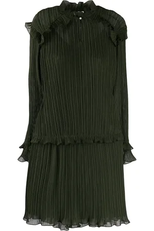 Kenzo Vestido corto plisado