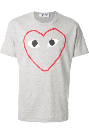 Comme des Garçons Camiseta Play con logo