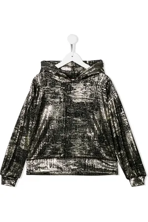 Le pandorine Sudadera metalizada con capucha