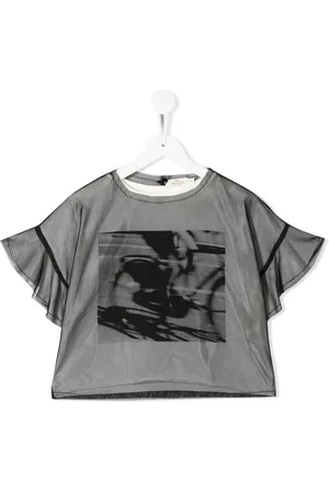 Le pandorine Top con estampado gráfico