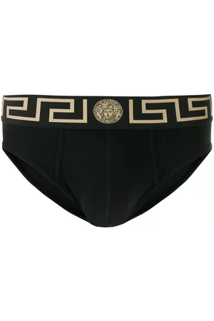 VERSACE Calzones Greca Border