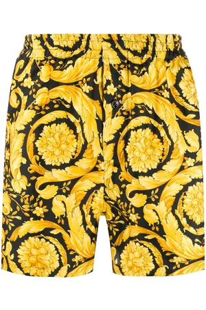 VERSACE Bermudas de pijama con estampado Barocco