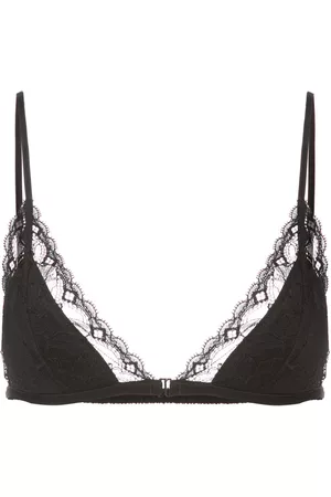 FLEUR DU MAL Brasier estilo triángulo Gardenia con encaje