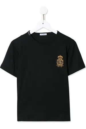 Dolce & Gabbana Playera con parche Heraldic DG