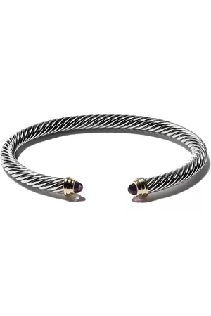 David Yurman Pulsera Classic Cable en oro amarillo de 14kt y plata de ley de 5mm