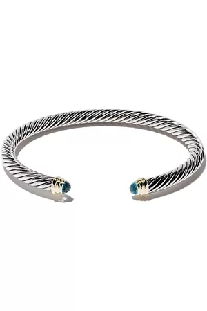 David Yurman Pulsera Classic Cable en oro amarillo de 14kt y plata de ley de 5mm