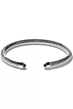David Yurman Pulsera Classic Cable en oro amarillo de 14kt y plata de ley de 5mm