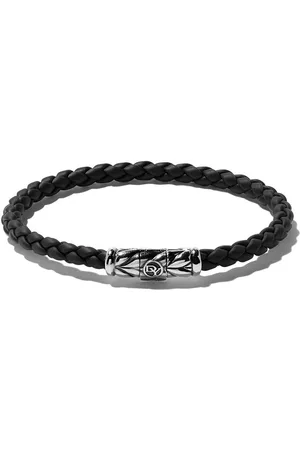 David Yurman Pulsera Chevron Woven en plata de ley de 6mm