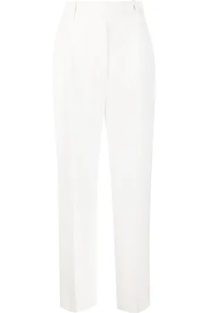 ERMANNO SCERVINO Pantalones rectos con tiro alto