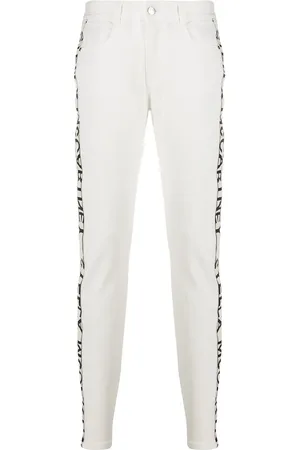 Stella McCartney Skinny jeans con banda del logo