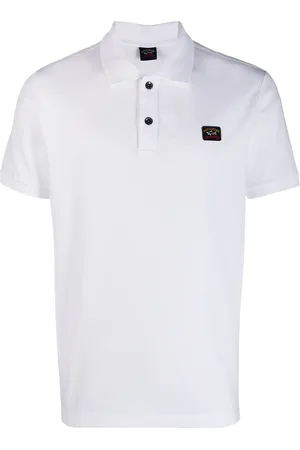 Paul & Shark Playera tipo polo con parche del logo