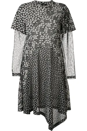GOEN.J Vestido asimétrico con estampado floral