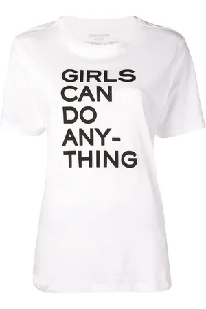 Zadig & Voltaire Playera Girls Can Do Anything