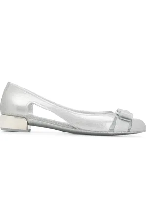 Salvatore Ferragamo Zapatillas con detalle de glitter y moño