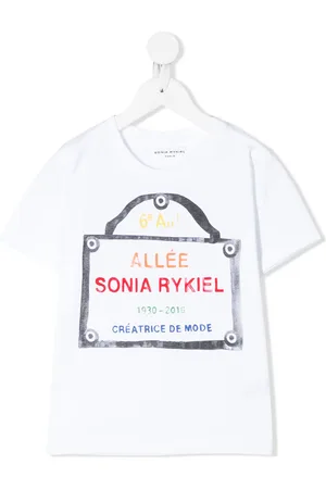 Sonia Rykiel Enfant Playera manga corta con logo