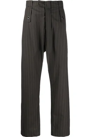 CRAIG GREEN Pantalones rectos a rayas