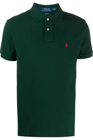 Ralph Lauren Playera tipo polo con mangas cortas