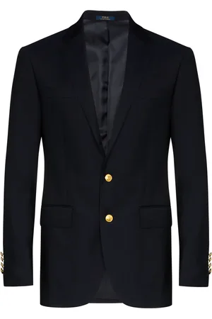 Ralph Lauren Blazer con botones de sarga