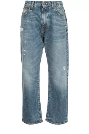 R13 Jeans boyfriend con tiro medio