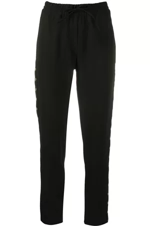 Liu Jo Pantalones de tiro alto con cordones