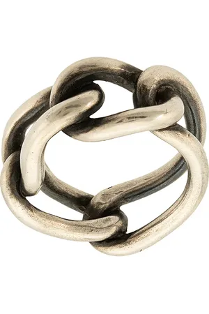 WERKSTATT:MÜNCHEN Anillo con motivo de cadena