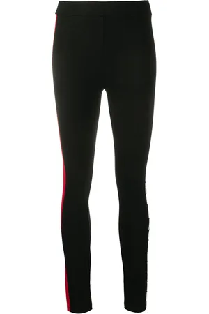 Karl Lagerfeld Leggins con detalles de rayas y logo