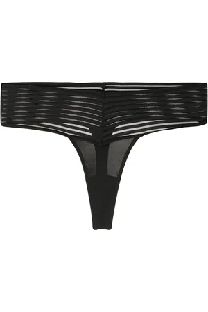 MAISON CLOSE Tanga a rayas