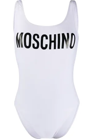 Moschino Traje de baño con logo estampado