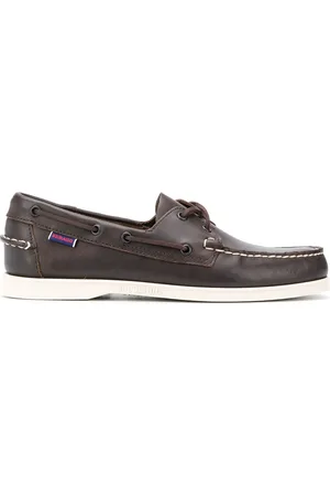 SEBAGO Zapatos top sider con detalle de agujetas